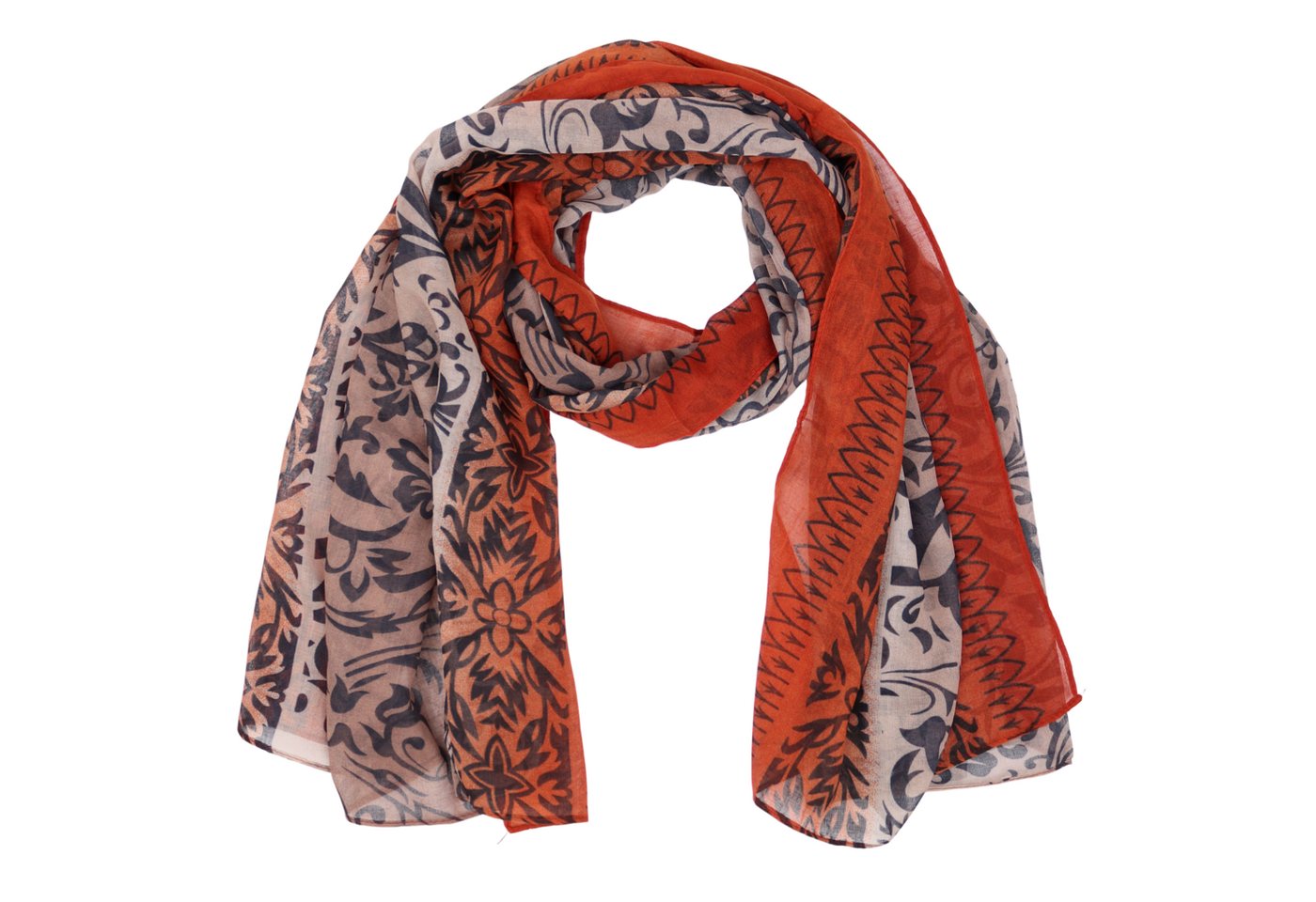 MIRROSI Modeschal Weich XXL ca.85x180cm Schal Bohemian Style, (Kollektion Herbst/Winter 2025), Damen Halstuch ideal für Herbst und Winter oder Ganzesjahr von MIRROSI
