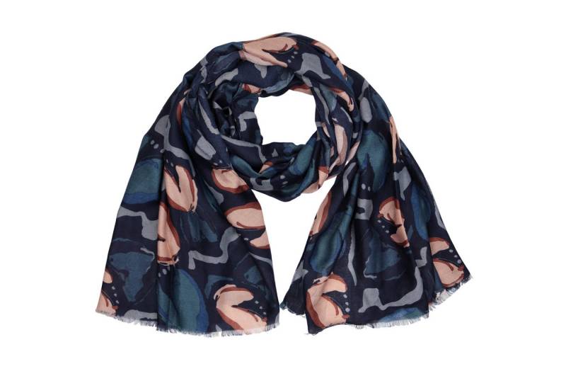 MIRROSI Modeschal Weich XXL ca.90x180cm Schal Big Herzen Muster, (Neue Kollektion Herbst/Winter 2025, ca. 165 Gramm), Damen Halstuch ideal für Herbst und Winter oder Ganzesjahr von MIRROSI