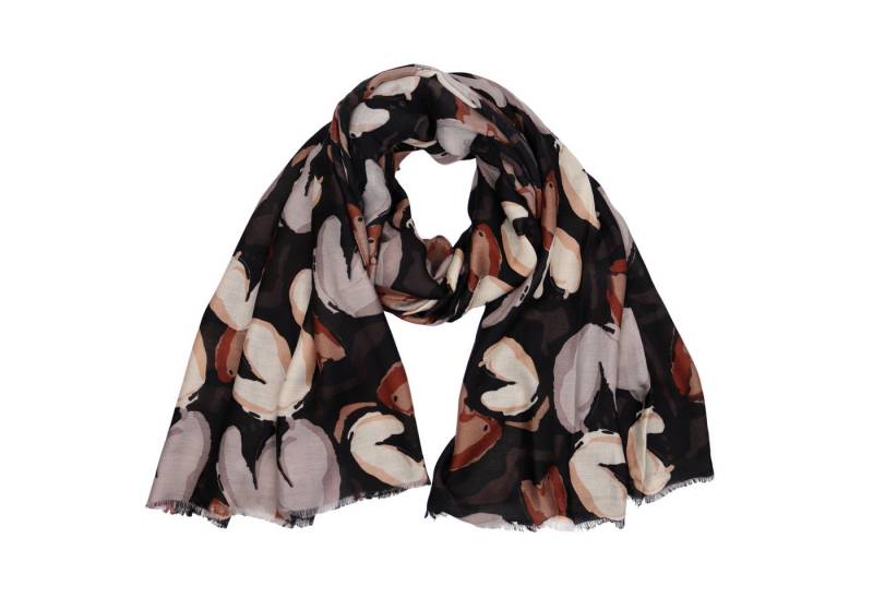 MIRROSI Modeschal Weich XXL ca.90x180cm Schal Big Herzen Muster, (Neue Kollektion Herbst/Winter 2025, ca. 165 Gramm), Damen Halstuch ideal für Herbst und Winter oder Ganzesjahr von MIRROSI