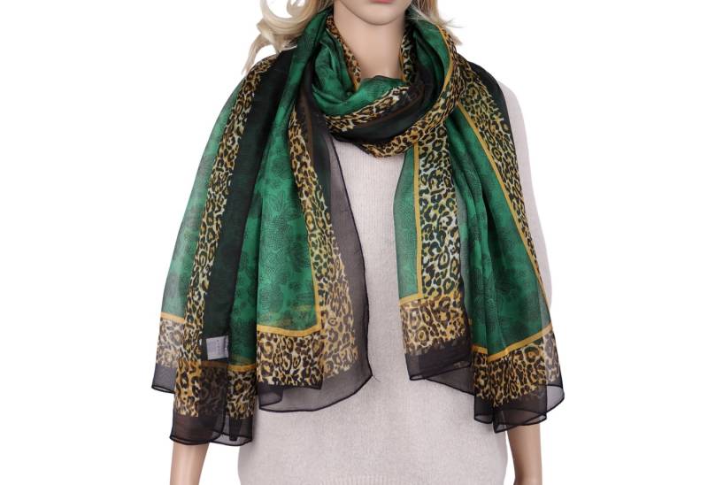 MIRROSI Modeschal Weicher & Leicht Großes Schal, ca.130x185cm, CHIFFON, (Atemberaubende Designs), Damen Halstuch Stola ideal für Frühling, Sommer und Herbst von MIRROSI