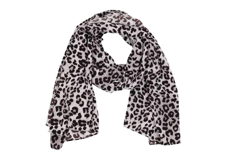 MIRROSI Modeschal Weicher & Leicht Großes Schal, ca.70x170cm, CHIFFON, (Leo Prints), Damen Halstuch Stola ideal für Frühling, Sommer und Herbst von MIRROSI