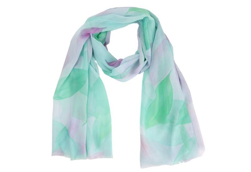 MIRROSI Modeschal Weicher & Leicht Großes Schal, ca.75x180cm, Blätter Print, (aus 100% Viskose, Atemberaubende Designs), Damen Halstuch Stola ideal für Frühling, Sommer und Herbst von MIRROSI