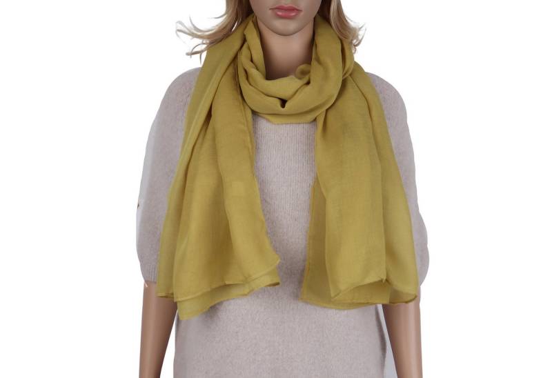 MIRROSI Modeschal weicher Unifarbe Schal 100% Baumwolle, (Viele tolle Farben zur Auswahl ca.70x180cm), Damen Halstuch ideal für Frühling, Sommer, Herbst von MIRROSI