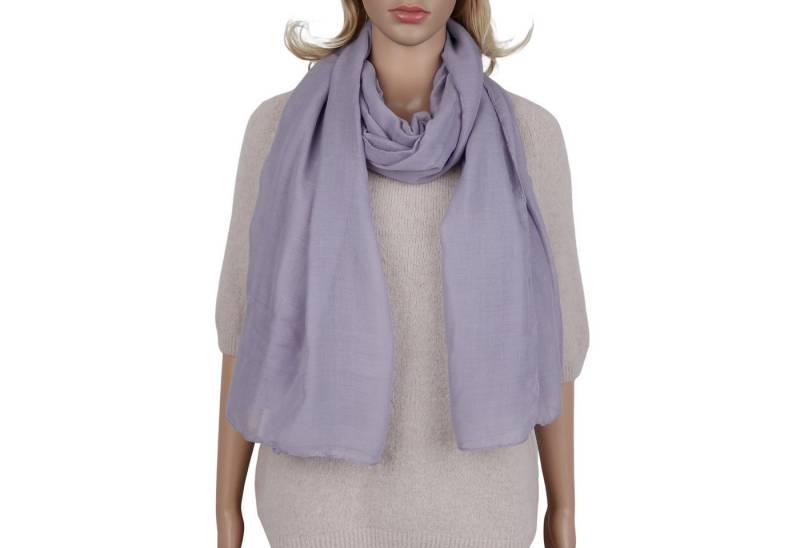 MIRROSI Modeschal weicher Unifarbe Schal 100% Baumwolle, (Viele tolle Farben zur Auswahl ca.70x180cm), Damen Halstuch ideal für Frühling, Sommer, Herbst von MIRROSI