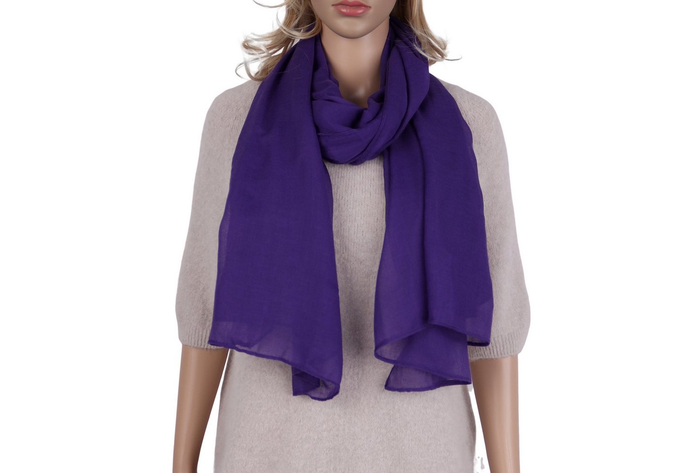 MIRROSI Modeschal weicher Unifarbe Schal 100% Baumwolle, (Viele tolle Farben zur Auswahl ca.70x180cm), Damen Halstuch ideal für Frühling, Sommer, Herbst von MIRROSI