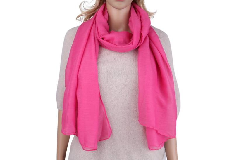 MIRROSI Modeschal weicher Unifarbe Schal 100% Baumwolle, (Viele tolle Farben zur Auswahl ca.70x180cm), Damen Halstuch ideal für Frühling, Sommer, Herbst von MIRROSI