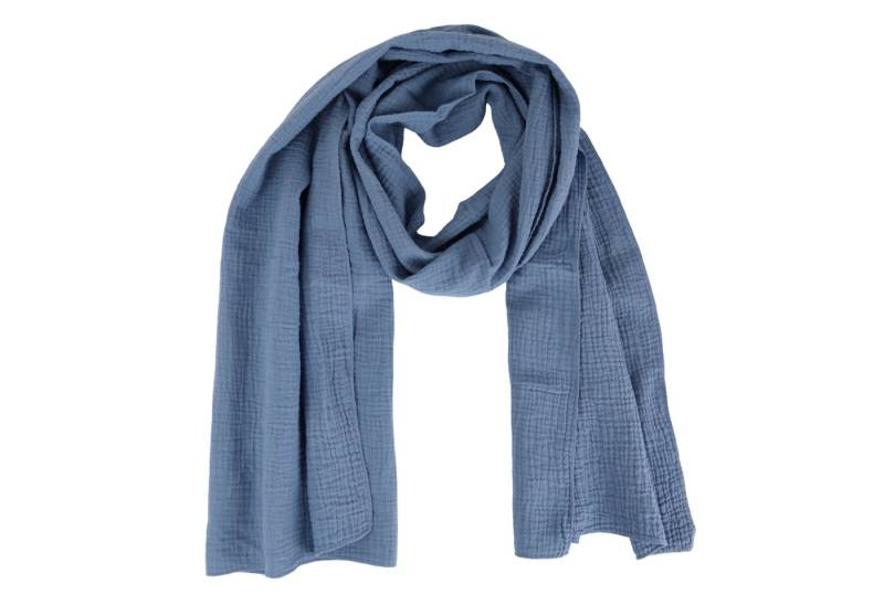 MIRROSI Modeschal weicher Unifarbe Schal 100% Baumwolle, Made in Italy, (Viele tolle Farben zur Auswahl ca.40x180cm), Damen Halstuch ideal für Frühling, Sommer, Herbst von MIRROSI