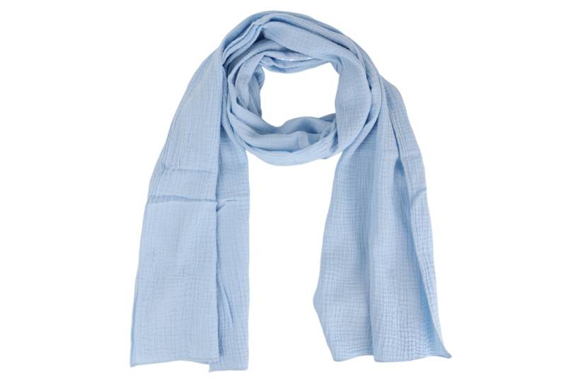 MIRROSI Modeschal weicher Unifarbe Schal 100% Baumwolle, Made in Italy, (Viele tolle Farben zur Auswahl ca.40x180cm), Damen Halstuch ideal für Frühling, Sommer, Herbst von MIRROSI