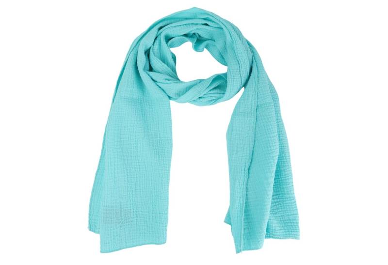 MIRROSI Modeschal weicher Unifarbe Schal 100% Baumwolle, Made in Italy, (Viele tolle Farben zur Auswahl ca.40x180cm), Damen Halstuch ideal für Frühling, Sommer, Herbst von MIRROSI