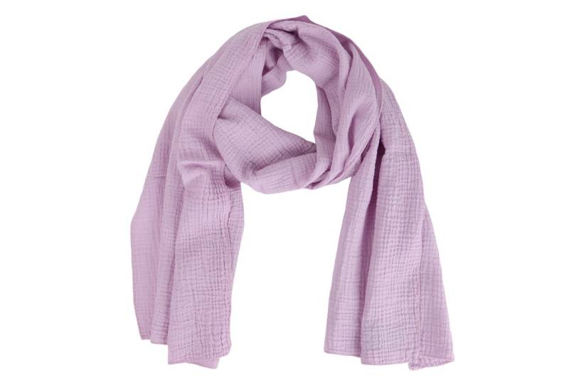 MIRROSI Modeschal weicher Unifarbe Schal 100% Baumwolle, Made in Italy, (Viele tolle Farben zur Auswahl ca.40x180cm), Damen Halstuch ideal für Frühling, Sommer, Herbst von MIRROSI