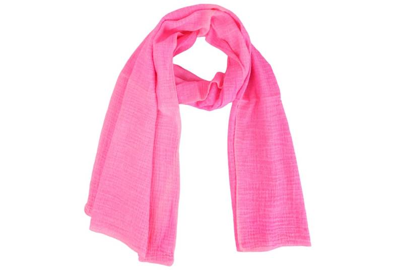 MIRROSI Modeschal weicher Unifarbe Schal 100% Baumwolle, Made in Italy, (Viele tolle Farben zur Auswahl ca.40x180cm), Damen Halstuch ideal für Frühling, Sommer, Herbst von MIRROSI