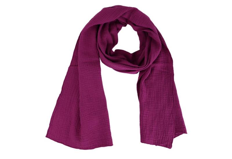 MIRROSI Modeschal weicher Unifarbe Schal 100% Baumwolle, Made in Italy, (Viele tolle Farben zur Auswahl ca.40x180cm), Damen Halstuch ideal für Frühling, Sommer, Herbst von MIRROSI