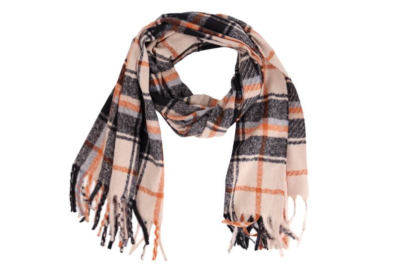 MIRROSI Modeschal weicher und warmer Schal Schottenkaro mit Fransen, 70x180cm, (Schottenkaro Muster), Damen Halstuch Stola ideal für Herbst und Winter von MIRROSI