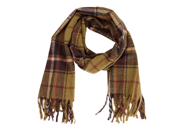 MIRROSI Modeschal weicher und warmer Schal Schottenkaro mit Fransen, 70x180cm, (Schottenkaro Muster), Damen Halstuch Stola ideal für Herbst und Winter von MIRROSI