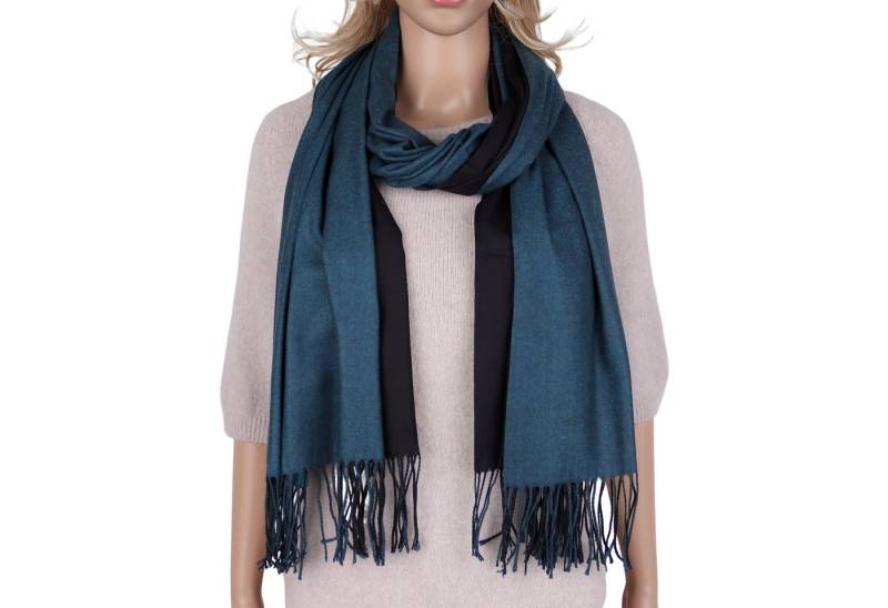 MIRROSI Modeschal weicher und warmer Schal Unifarbe weiseitig tragbar, 70x180cm, (Klassische Uni-Farbe), Damen Halstuch ideal für Herbst und Winter von MIRROSI