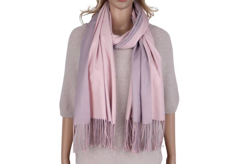 MIRROSI Modeschal weicher und warmer Schal Unifarbe weiseitig tragbar, 70x180cm, (Klassische Uni-Farbe), Damen Halstuch ideal für Herbst und Winter von MIRROSI