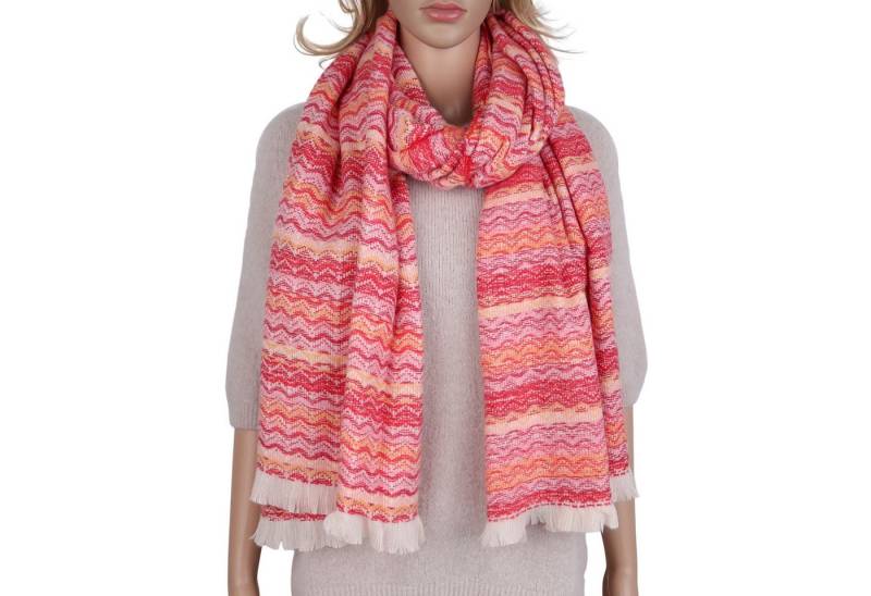 MIRROSI Modeschal weicher und warmer Schal Wellenmuster, 70x180cm, (ca.245 Gramm, Neue Kollektion Herbst/Winter 2025), Damen Halstuch ideal für Herbst und Winter von MIRROSI