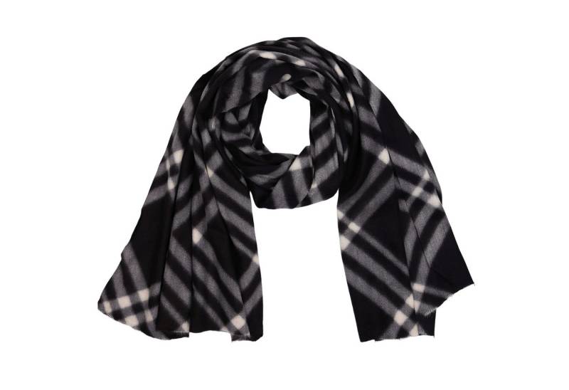 MIRROSI Modeschal weicher und warmer Schal mit Fransen, 70x180cm, (angesagtes Muster Leo karo), Damen Halstuch ideal für Herbst und Winter von MIRROSI