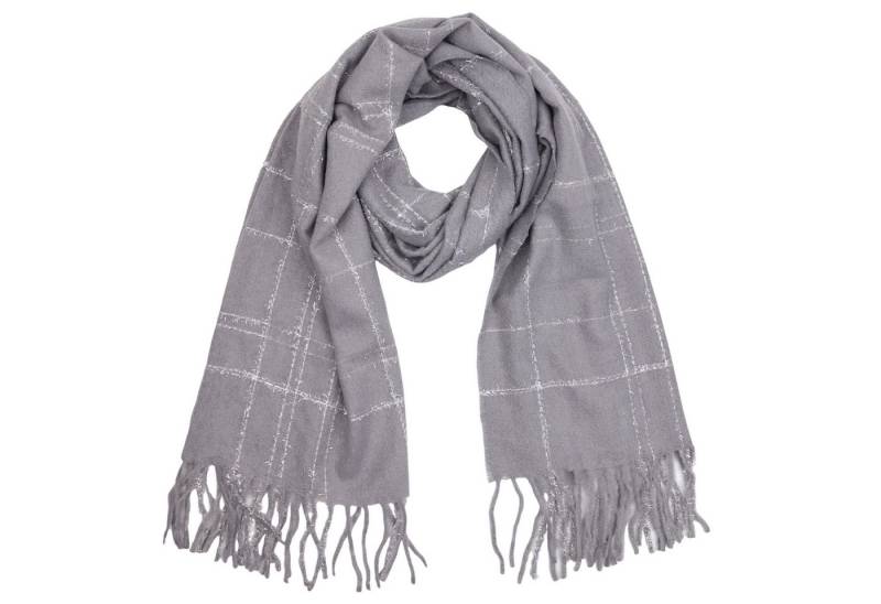 MIRROSI Modeschal weicher und warmer Schal mit Fransen, ca.65x180cm, (Schlichte Unifarbe), Damen Halstuch ideal für Herbst und Winter von MIRROSI