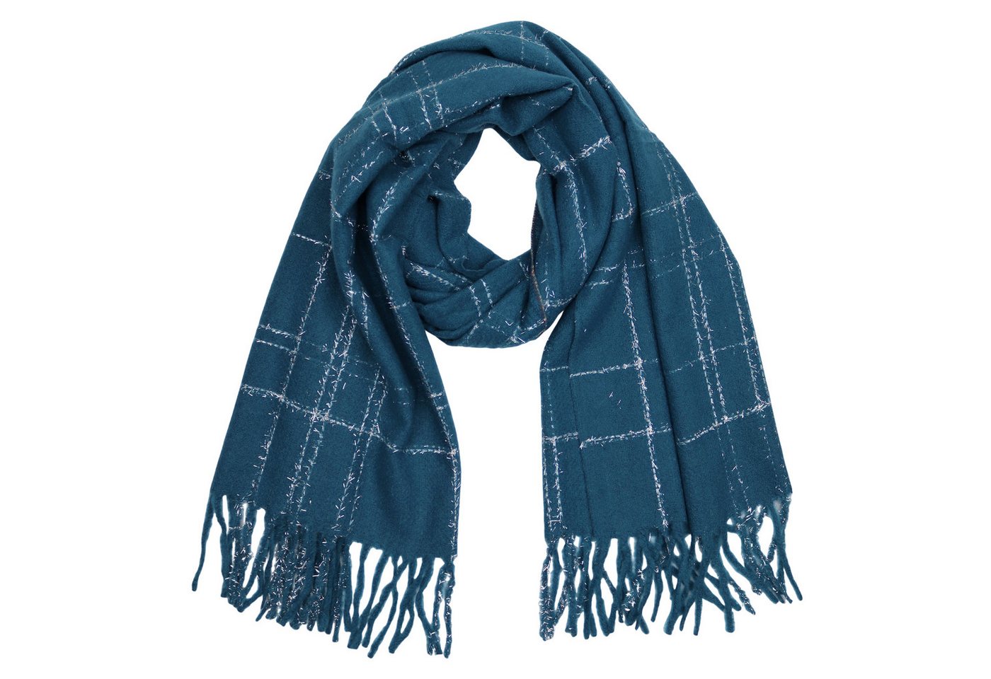 MIRROSI Modeschal weicher und warmer Schal mit Fransen, ca.65x180cm, (Schlichte Unifarbe), Damen Halstuch ideal für Herbst und Winter von MIRROSI