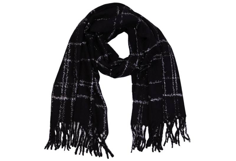 MIRROSI Modeschal weicher und warmer Schal mit Fransen, ca.65x180cm, (Schlichte Unifarbe), Damen Halstuch ideal für Herbst und Winter von MIRROSI