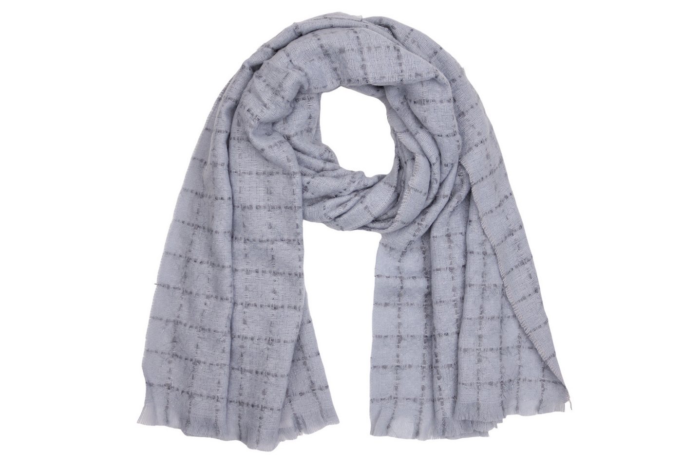 MIRROSI Modeschal weicher und warmer Schal mit Fransen, ca.65x200cm, (Schlichte Unifarbe), Damen Halstuch ideal für Herbst und Winter von MIRROSI