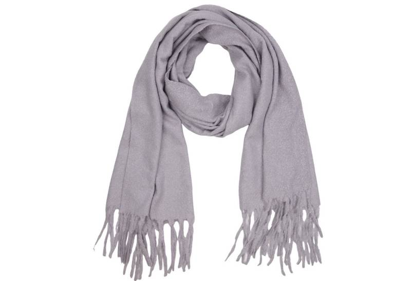 MIRROSI Modeschal weicher und warmer Unifarbe Schal mit Fransen, 65x180cm, Feine Struktur, Damen Halstuch ideal für Herbst und Winter von MIRROSI