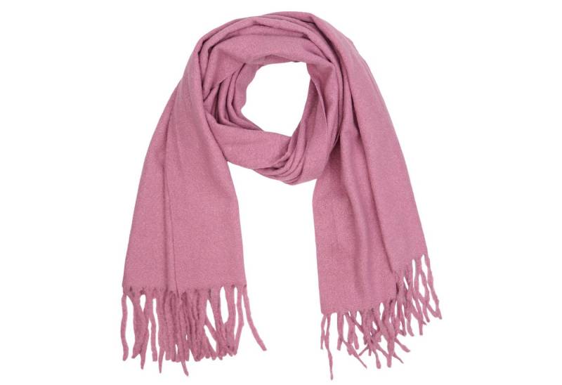 MIRROSI Modeschal weicher und warmer Unifarbe Schal mit Fransen, 65x180cm, Feine Struktur, Damen Halstuch ideal für Herbst und Winter von MIRROSI
