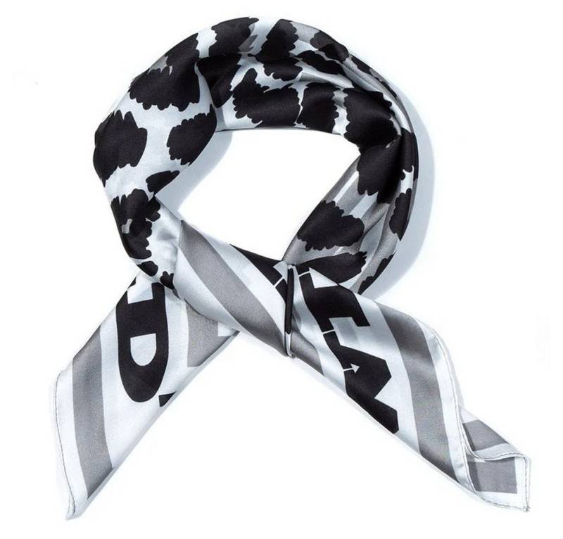 MIRROSI Nickituch Vierecktuch ca. 68x68cm Leo Muster, Damen Halstuch deal für Frühling,Sommer, Herbst von MIRROSI