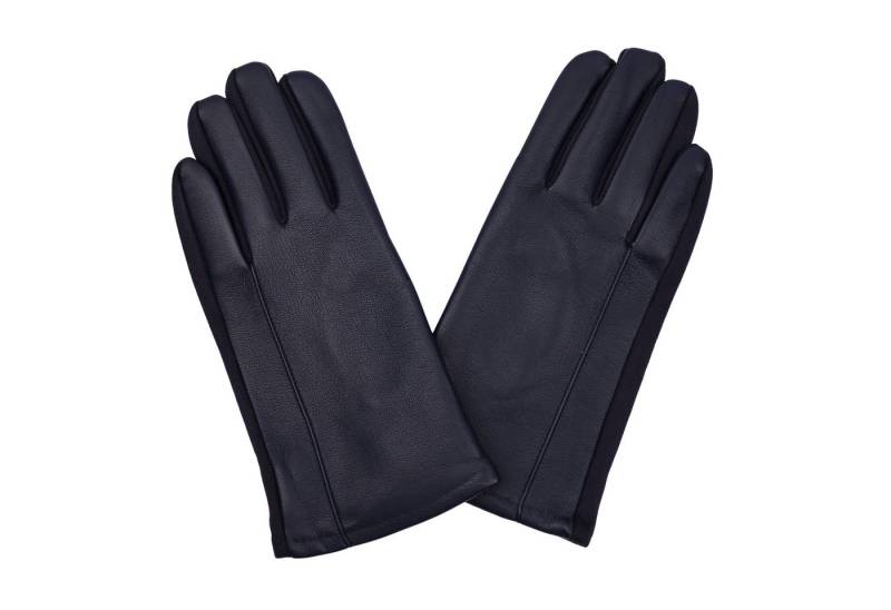 MIRROSI PU-Handschuhe Herren Hochwertiges Kunstleder, warm gefüttert (Einheitsgröße) Perfekt für Herbst, Winter & Geschenke von MIRROSI
