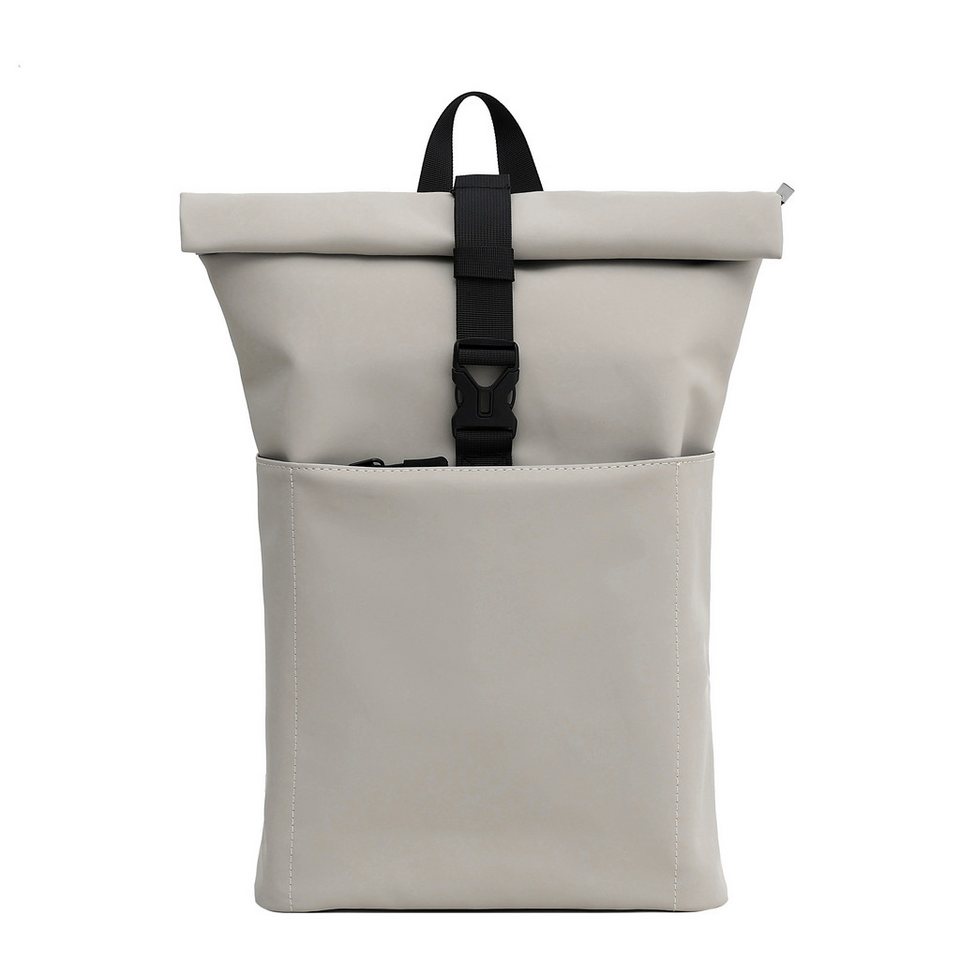 MIRROSI Rucksack Damen- und Herren-Tagesrucksack, großes Volumen M: 13-17 L (28x43x11cm), aus hochwertigem Kunstleder, Rucksack, Daypack von MIRROSI