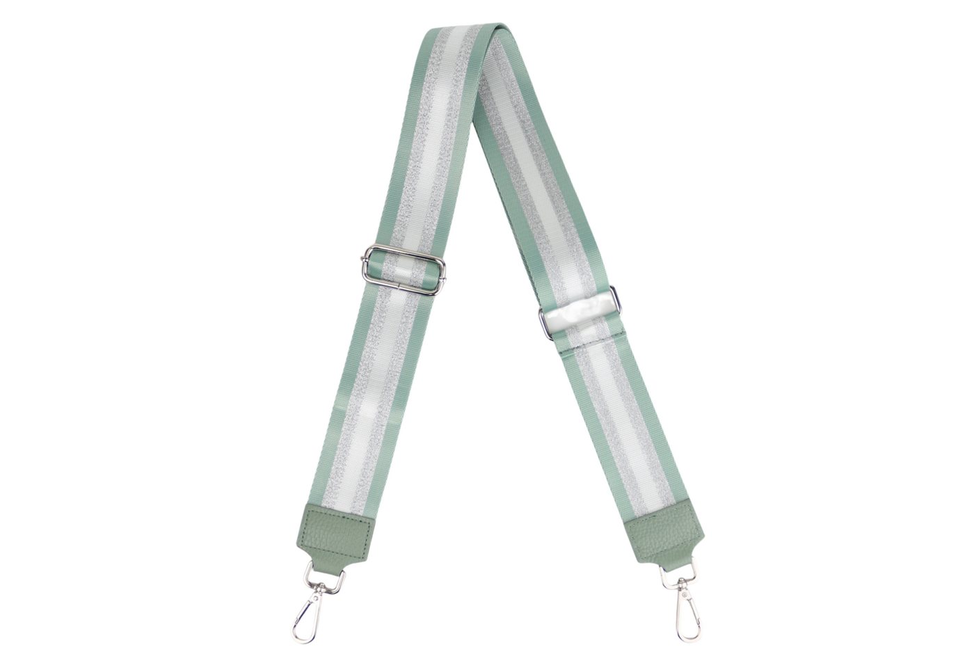 MIRROSI Schulterriemen Made in Italy aus Echtleder Schultergurt für Tasche zum Wechseln (Farben in: Mint, Jeansblau, Babyblau,Grün, 1x Taschengurt) 5cm Breit Bohemian Style von MIRROSI