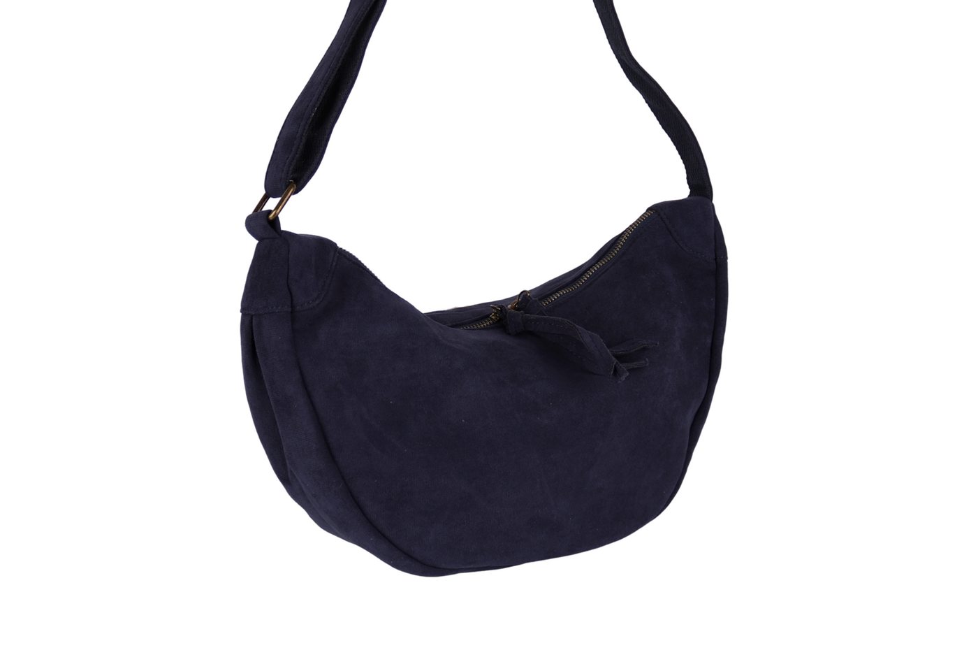MIRROSI Schultertasche Damen Runde Bauchtasche aus Stoff, Brusttasche, Leicht (Stoff Tasche,Bauchtasche für jeden Anlass, ca.35x23x11cm), Crossbody Bag, verstellbaren Schulterriemen von MIRROSI