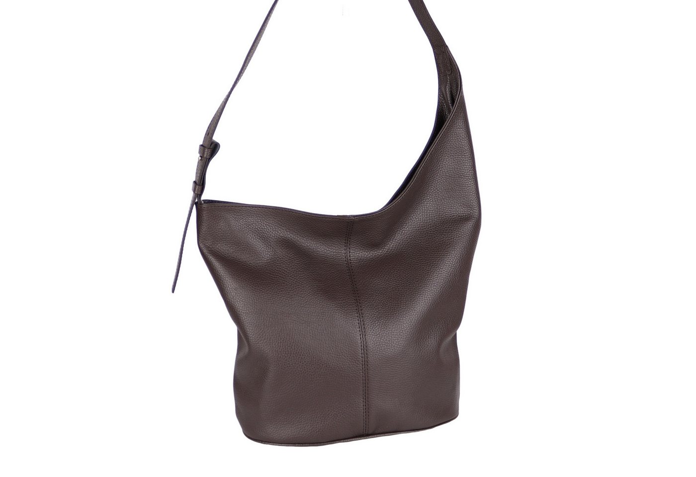 MIRROSI Shopper Aus Echtleder, Made in Itlay Beuteltasche, Tragetasche (35x30x15cm) mit viel Stauraum von MIRROSI