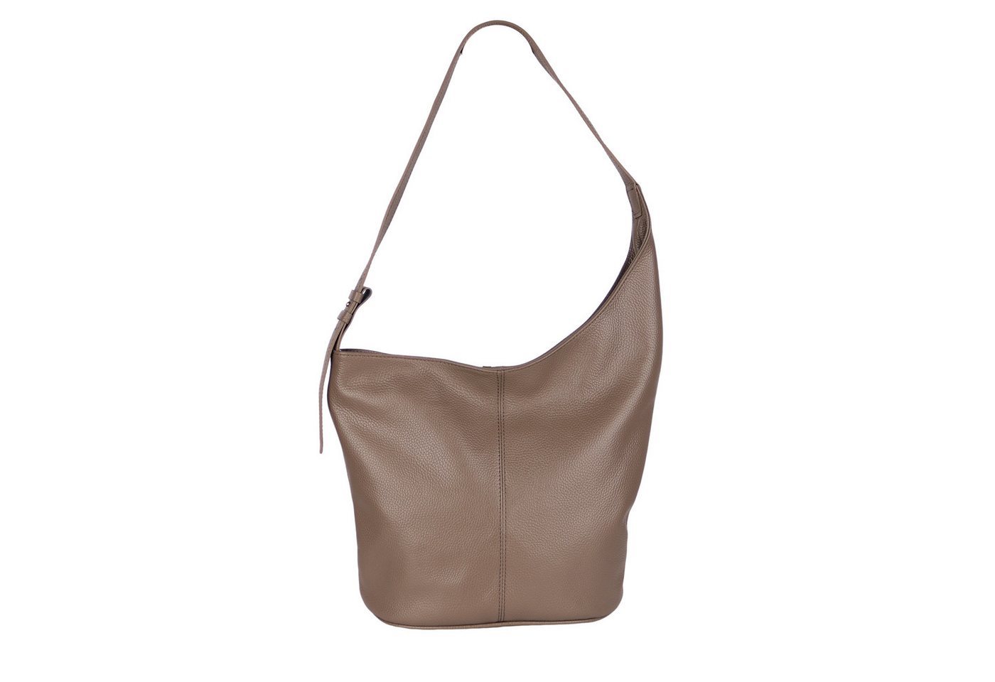 MIRROSI Shopper Aus Echtleder, Made in Itlay Beuteltasche, Tragetasche (35x30x15cm) mit viel Stauraum von MIRROSI