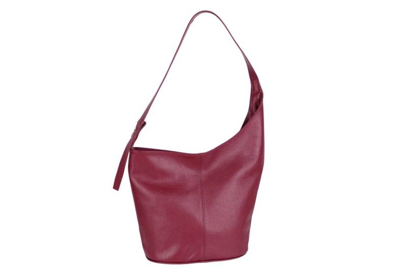 MIRROSI Shopper Aus Echtleder, Made in Itlay Beuteltasche, Tragetasche (35x30x15cm) mit viel Stauraum von MIRROSI