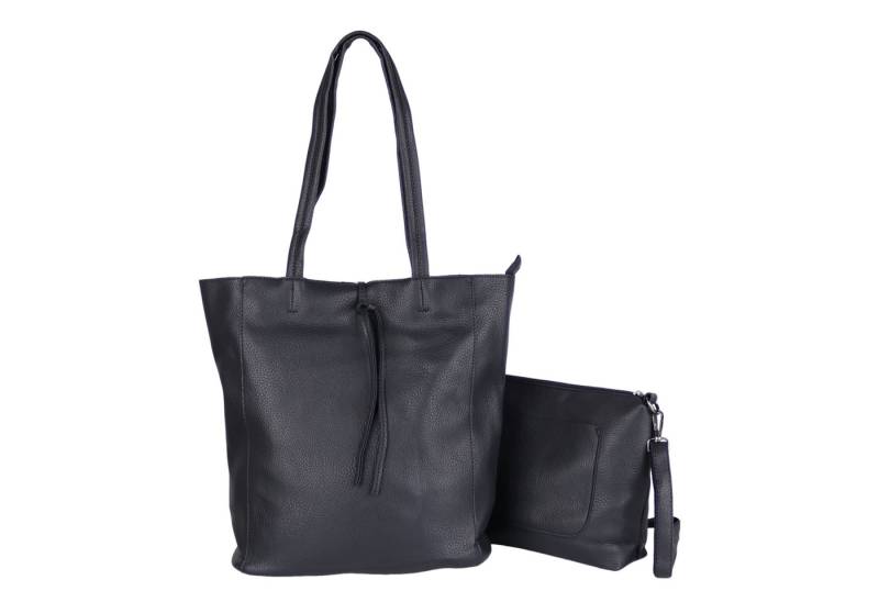 MIRROSI Shopper Damen Große Umhängetasche aus weichem Kunstleder (30x35x13cm), Die passende Innentasche ist im Set enthalten von MIRROSI