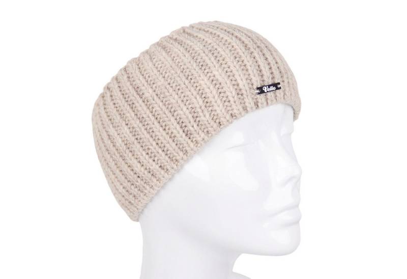 MIRROSI Stirnband Herren Kuschelig warmes Stirnband mit Fleece-Futter (Einheitsgröße angenehm dehnbar von ca. 21 cm bis 30 cm, Hergestellt in Polen) von MIRROSI