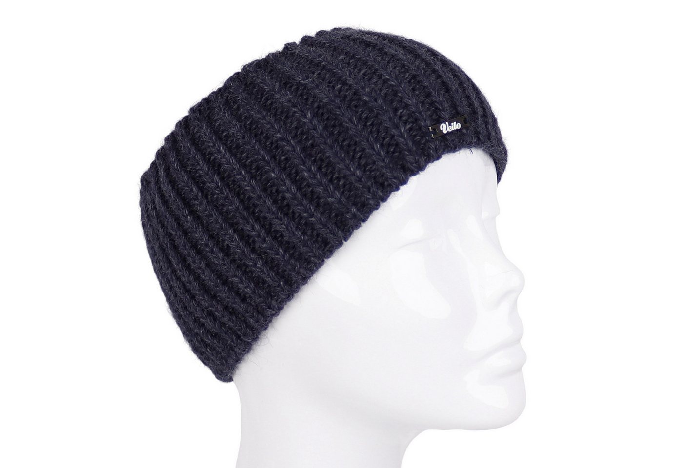 MIRROSI Stirnband Herren Kuschelig warmes Stirnband mit Fleece-Futter (Einheitsgröße angenehm dehnbar von ca. 21 cm bis 30 cm, Hergestellt in Polen) von MIRROSI
