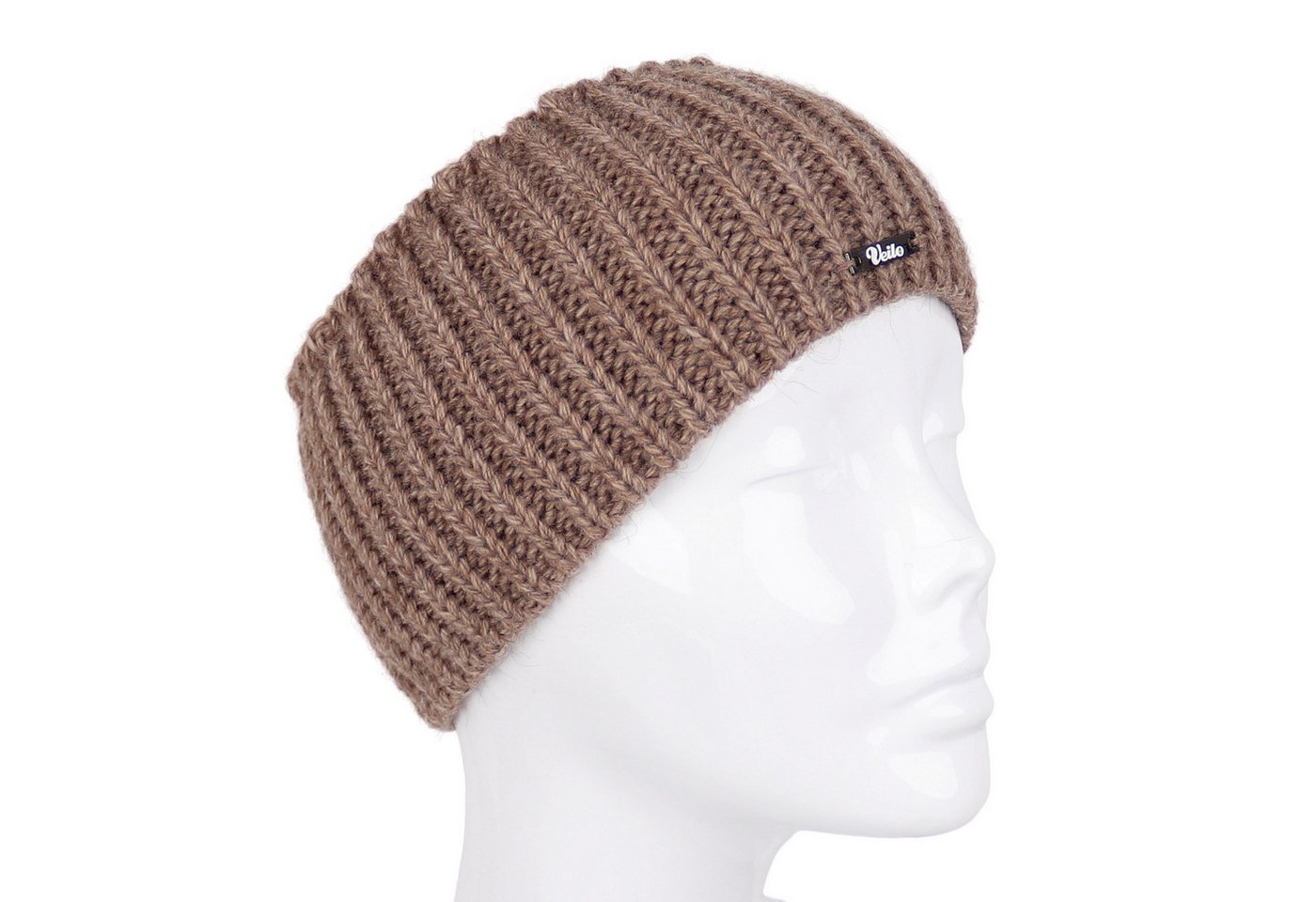 MIRROSI Stirnband Herren Kuschelig warmes Stirnband mit Fleece-Futter (Einheitsgröße angenehm dehnbar von ca. 21 cm bis 30 cm, Hergestellt in Polen) von MIRROSI