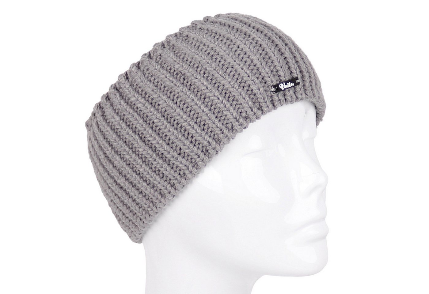 MIRROSI Stirnband Herren Kuschelig warmes Stirnband mit Fleece-Futter (Einheitsgröße angenehm dehnbar von ca. 21 cm bis 30 cm, Hergestellt in Polen) von MIRROSI