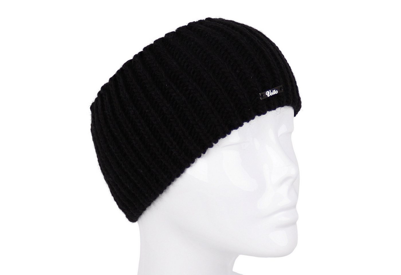 MIRROSI Stirnband Herren Kuschelig warmes Stirnband mit Fleece-Futter (Einheitsgröße angenehm dehnbar von ca. 21 cm bis 30 cm, Hergestellt in Polen) von MIRROSI