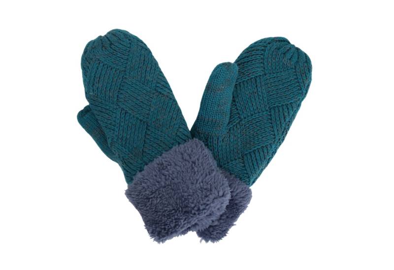 MIRROSI Strickhandschuhe Damen Handschuhe Fausthandschuhe warm durch gefüttert sehr weich und warm ideal für Herbst oder Winter von MIRROSI