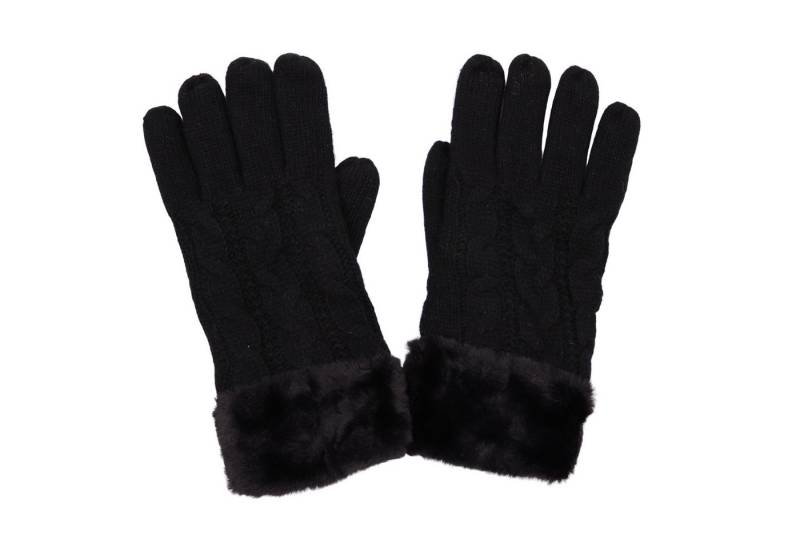 MIRROSI Strickhandschuhe Damen Handschuhe warm Weich, Einheitsgröße, durch gefüttert (Zopfmuster) sehr weich und warm ideal für Herbst oder Winter von MIRROSI