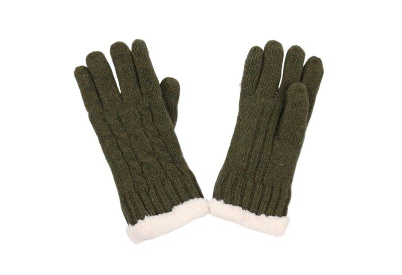 MIRROSI Strickhandschuhe Damen Handschuhe warm Weich, Einheitsgröße, gefüttert sehr weich und warm ideal für Herbst oder Winter von MIRROSI