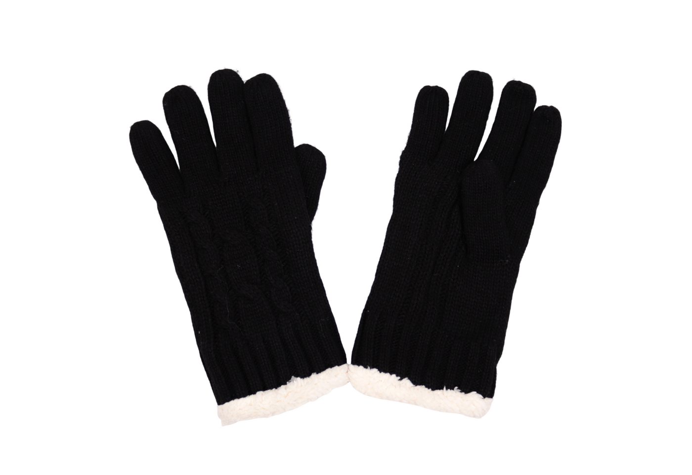 MIRROSI Strickhandschuhe Damen Handschuhe warm Weich, Einheitsgröße, gefüttert sehr weich und warm ideal für Herbst oder Winter von MIRROSI