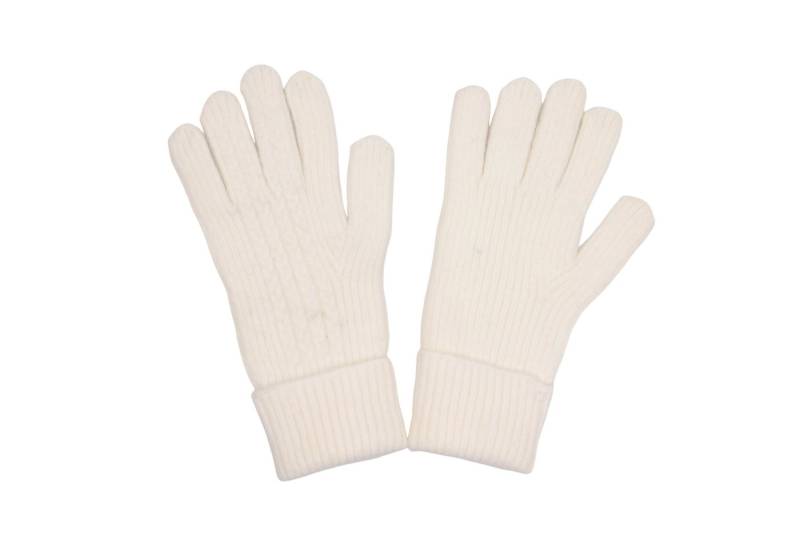 MIRROSI Strickhandschuhe Damen Handschuhe warm Weich, Einheitsgröße Zopfmuster sehr weich und warm ideal für Herbst oder Winter von MIRROSI