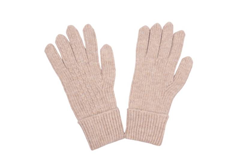 MIRROSI Strickhandschuhe Damen Handschuhe warm Weich, Einheitsgröße Zopfmuster sehr weich und warm ideal für Herbst oder Winter von MIRROSI
