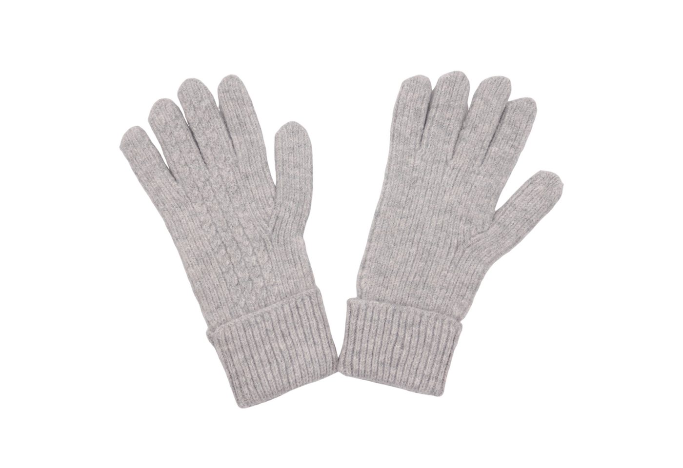 MIRROSI Strickhandschuhe Damen Handschuhe warm Weich, Einheitsgröße Zopfmuster sehr weich und warm ideal für Herbst oder Winter von MIRROSI