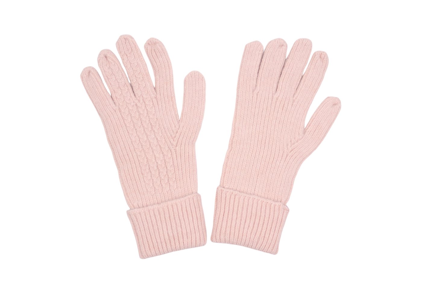 MIRROSI Strickhandschuhe Damen Handschuhe warm Weich, Einheitsgröße Zopfmuster sehr weich und warm ideal für Herbst oder Winter von MIRROSI